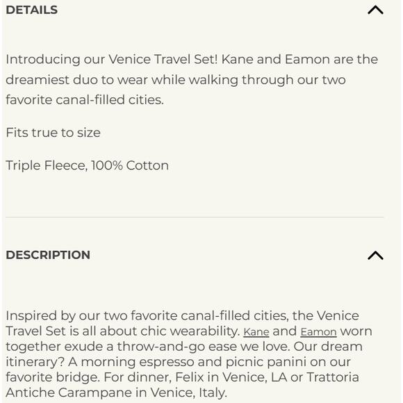 Frank & Eileen VENICE TRAVEL SET Kane Hoodie Eamon Jogger Black M NWT $466 - Picture 9 of 9